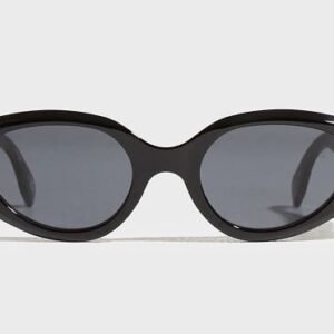 Check Round Sunglasses